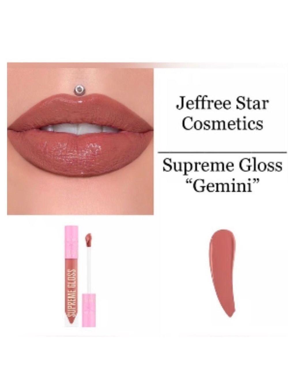 Jeffree Star - Gemini - Supreme Gloss - Brand New